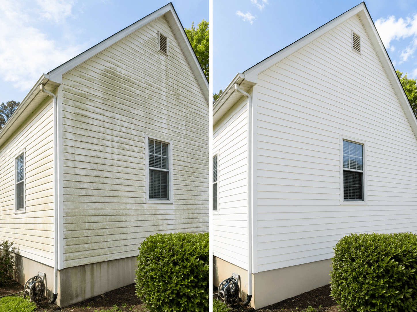 Vinyl Siding cleaning